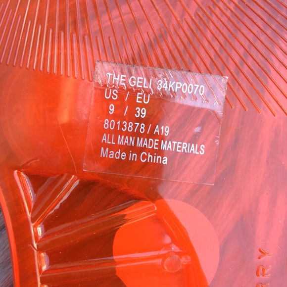 Katy Perry Red Watermelon Jelly Sandals - Picture 4 of 4